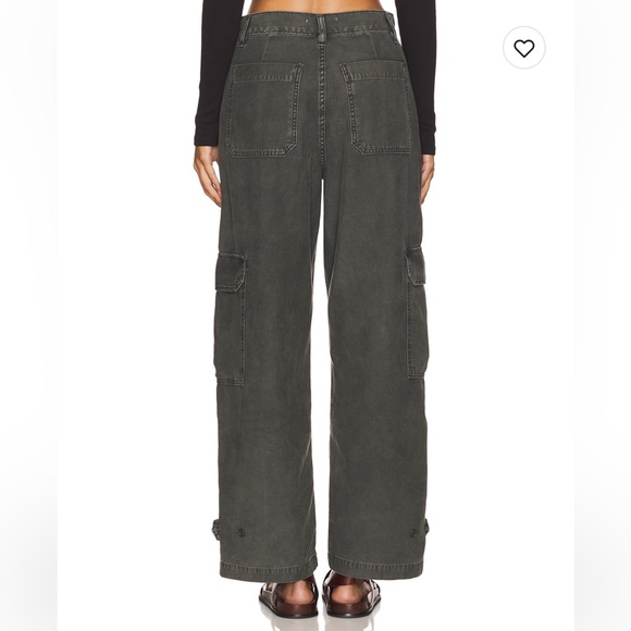 Agolde Brynn cargo pants in marker - Picture 4 of 8